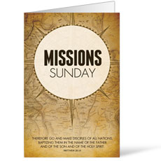 Mission Sunday Map 