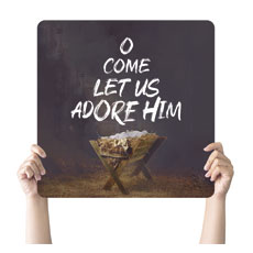 O Come Adore Manger 