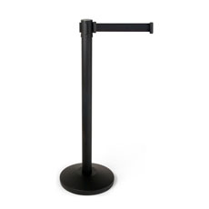 Crowd Control Stanchion with Retractable Belt 
