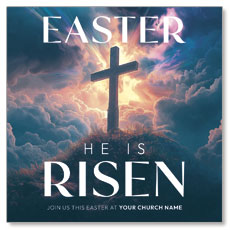 Easter He Is Risen 