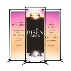 Risen Indeed Crowns Triptych 