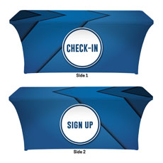 Bold Blue Sign Up Check In 
