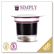 Gluten Free Simply Communion Cups - Pack of 500 - Ships free 